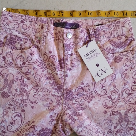 NWT Gloria Vanderbilt Amanda Jeans size 4 - Picture 3 of 9